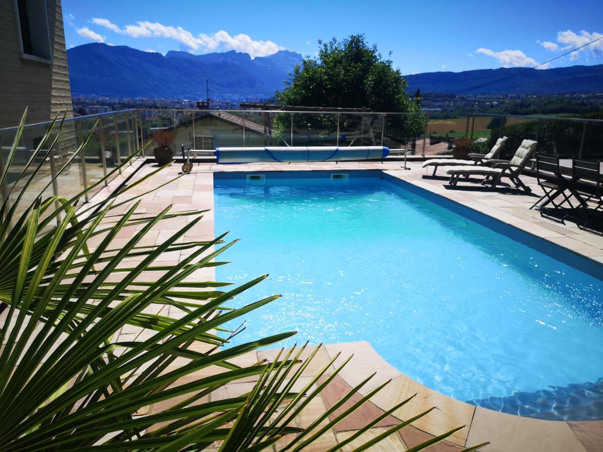 Studio Bellevue Appart Independant Renove 2024 Piscine Parking Proche Centre Annecy Poisy Ngoại thất bức ảnh
