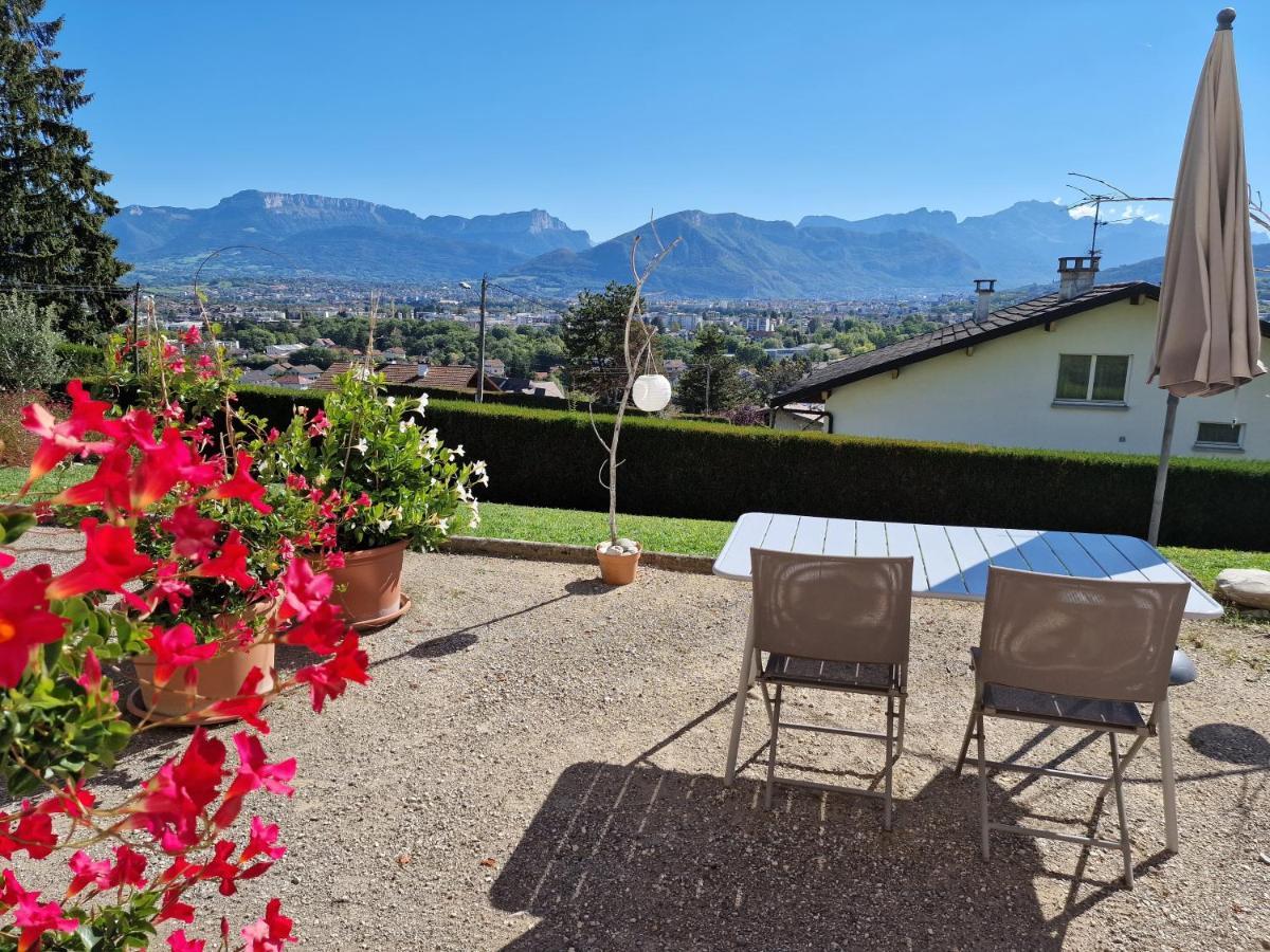 Studio Bellevue Appart Independant Renove 2024 Piscine Parking Proche Centre Annecy Poisy Ngoại thất bức ảnh